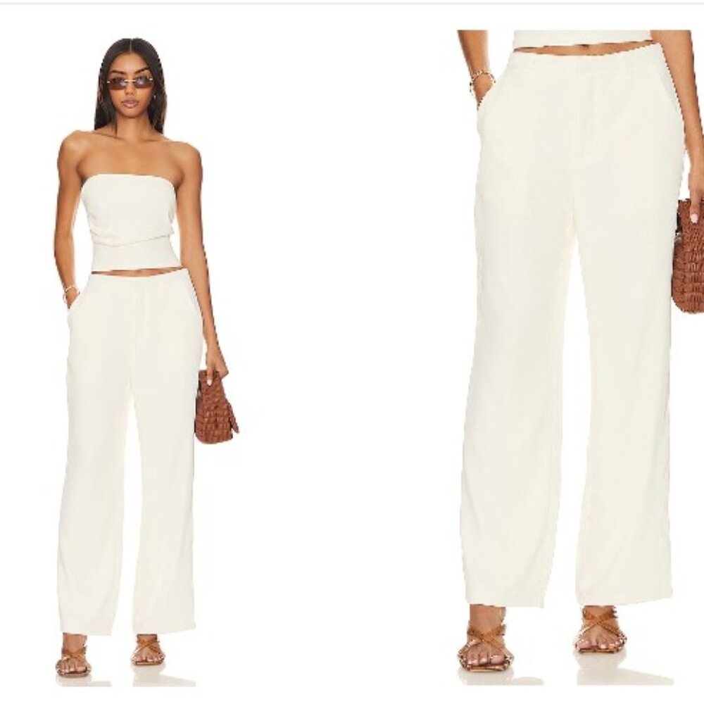 SNDYS Roma Pant Size L Color Ivory